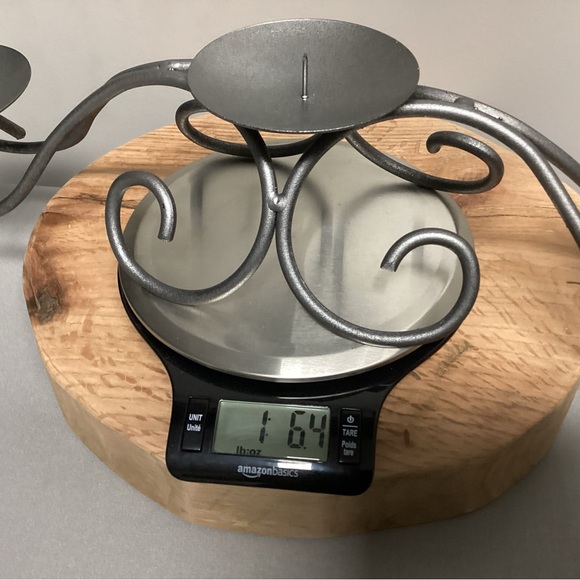 Metal / Iron Crafted Triple Candle Holder - Great Condition - Well Built - Picture 10 of 10